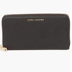 Marc Jacobs textured leather continential wallet